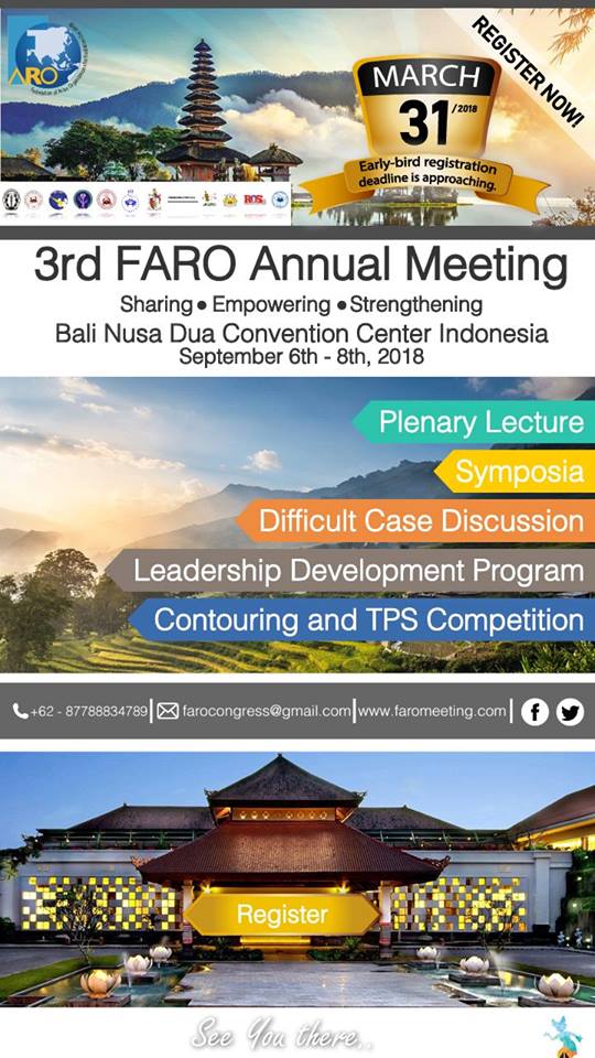FARO Meeting 2018, Bali, September 2018